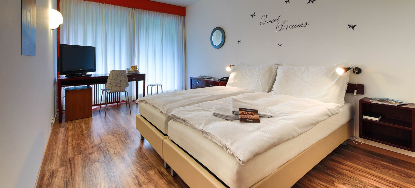 Zimmer Komfort Doppel-Zimmer Hotel Serpiano