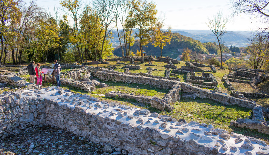 Die archäologische Stätte von Tremona