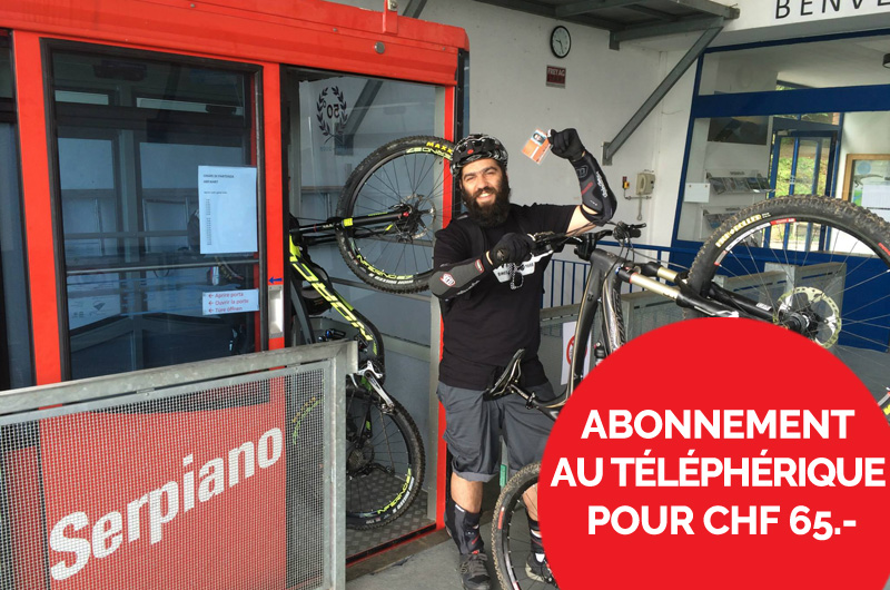 Le téléphérique Brusino Arsizio - Serpiano fête ses 65 ans
