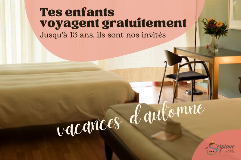 Enfants gratuits jusqu'à 13 ans